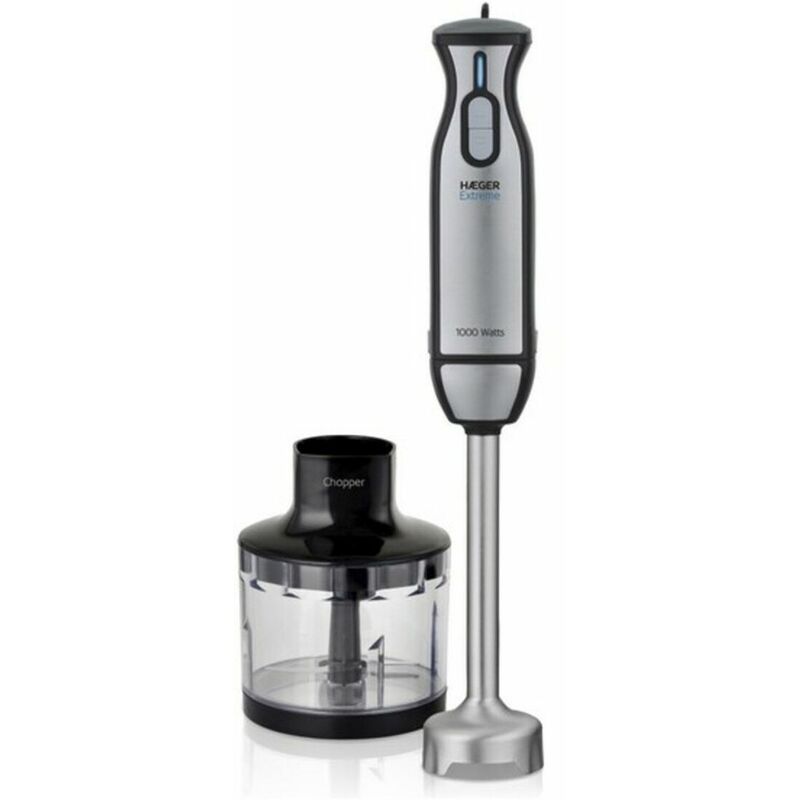 

Batidora de Vaso Extreme Chopper Negro 1000 W 400 ml - Haeger