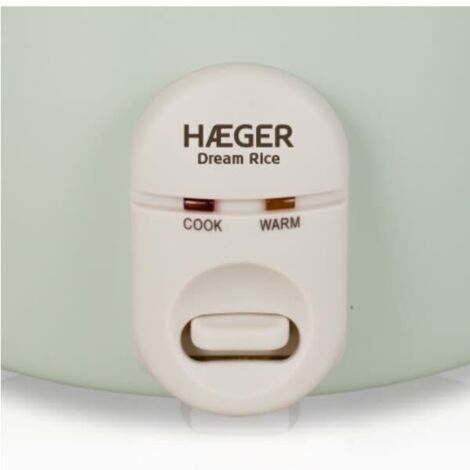 Haeger Dream Rice Cooker Steel