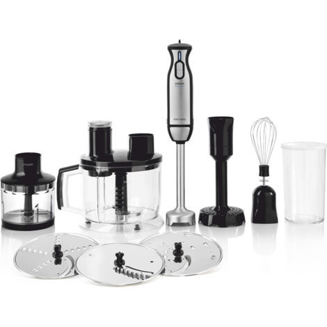 Haeger Extreme Tritatutto Frullatore a caraffa de 1000 W Nero, acciaio inox