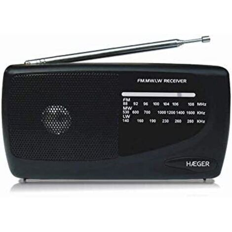 HAEGER HANDY RDIO AM/FM/LW MULTI
