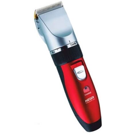 Haeger HC-WR3.007B Haarschneider und Rasierapparate Schwarz, Rot, Silber