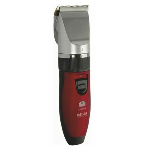 Haeger HC-WR3.007B tagliacapelli e rasoi Nero, Rosso, Argento