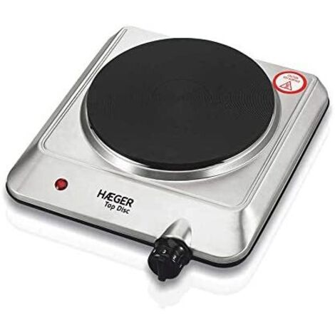 Haeger HP 01S 014A plaque électrique acier inoxydable