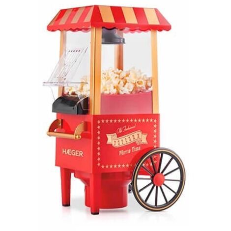 Haeger PM-120.001A popcorn de corn poppers Red 4 min 1200 W