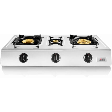 Cucina a Gas Haeger Triple Safine (110 mm / 90 mm / 40 mm)