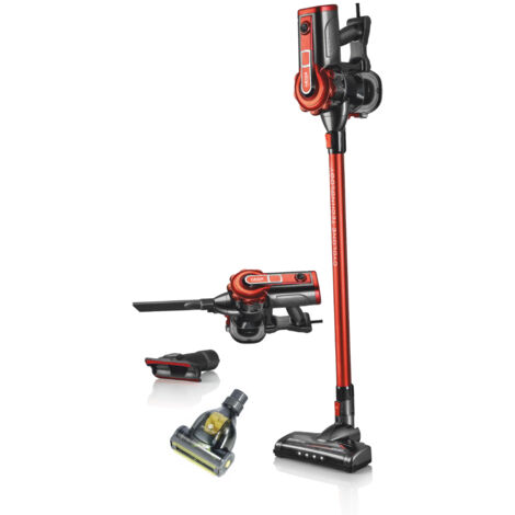 Haeger VC-600.047A aspirapolvere manuale Nero, Rosso Senzaborsa