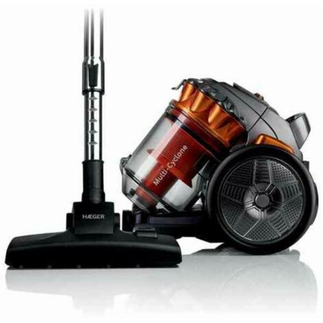Haeger VC-70C.042A Aspiratore Nero e Arancione 700W
