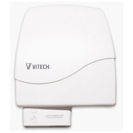 Händetrockner, Vitech, ABS, weiß, 950 W, automatisch, mit Infrarot-Erkennungssystem 2