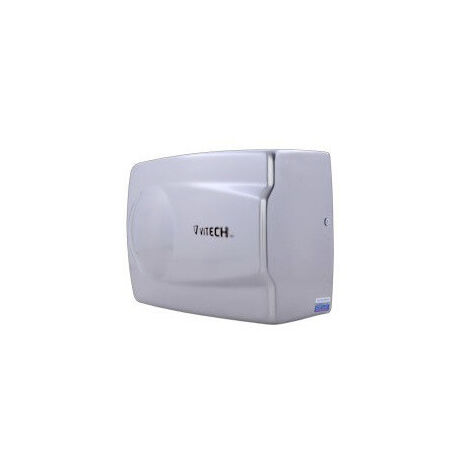 Händetrockner, Vitech, Wand, Infrarot, INOX, 1400 W 2