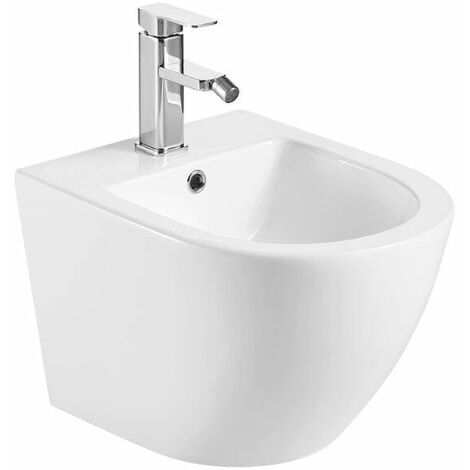 Hänge Bidet GENOVA weiß glänzend