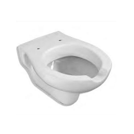 Hänge-WC für Behinderte mit weißer Frontöffnung