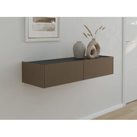 Hängekonsole Sideboard Urban Slimline 2 Push-to-open Einzüge Sand