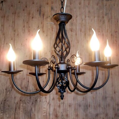 Hängekronleuchter mit 5 Lampen