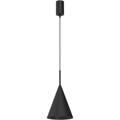 Hängelampe CAPITAL SCHWARZ Ø17cm 1xGX53