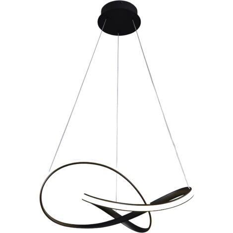 Hängelampe Cappio Schwarz 36W LED