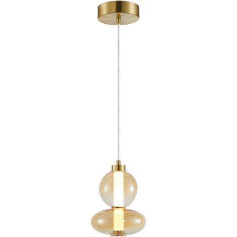 Hängelampe DAPHNE AMBER 12W