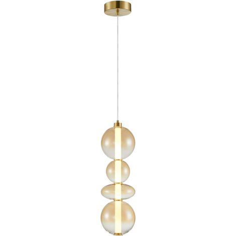 Hängelampe DAPHNE AMBER 36W