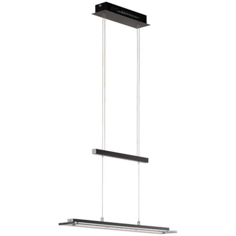 Hängelampe Pendelleuchte Esszimmerlampe LED Höhenverstellbar dimmbar schwarz