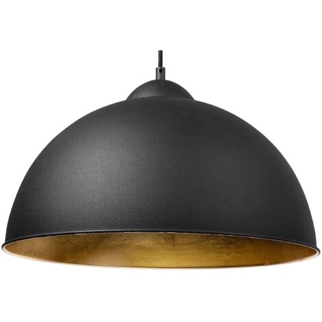 Hängeleuchte CETINA Metall Schwarz