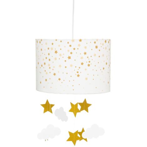 Hängeleuchte für Kinderzimmer Wolke und Sternen, Ø 30 cm
