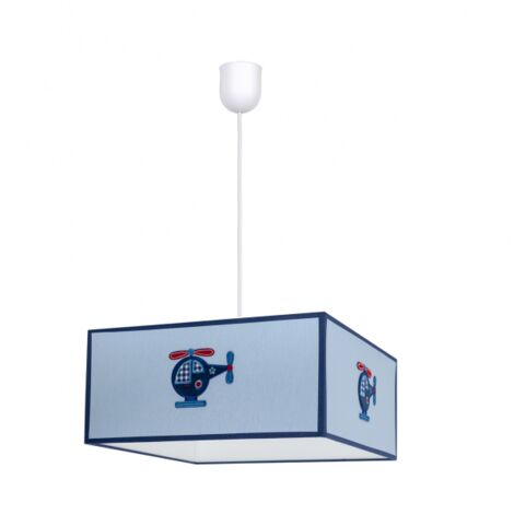 Hängeleuchte Hubschrauber 1xe27 Celeste Regx35x35 de FABRILAMP.