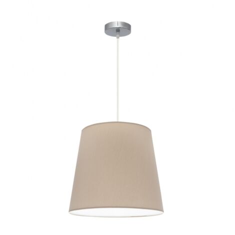 Hängeleuchte Maldivas 1xe27 Chrom/Stein Reg.40d de FABRILAMP.