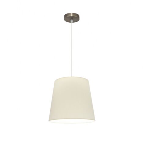 Hängeleuchte Maldivas 1xe27 Leder/Beige Reg.35d de FABRILAMP.