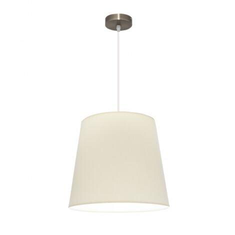 Hängeleuchte Maldivas 1xe27 Leder/Beige Reg.40d de FABRILAMP.