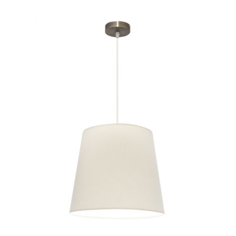 Hängeleuchte Maldivas 1xe27 Leder/Breit Reg.40d de FABRILAMP.