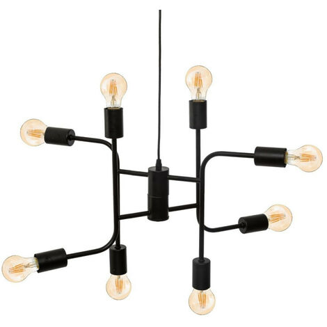 Hängeleuchte Metall Cantor 8 Glühbirnen / Durchmesser 59 cm atmosphera