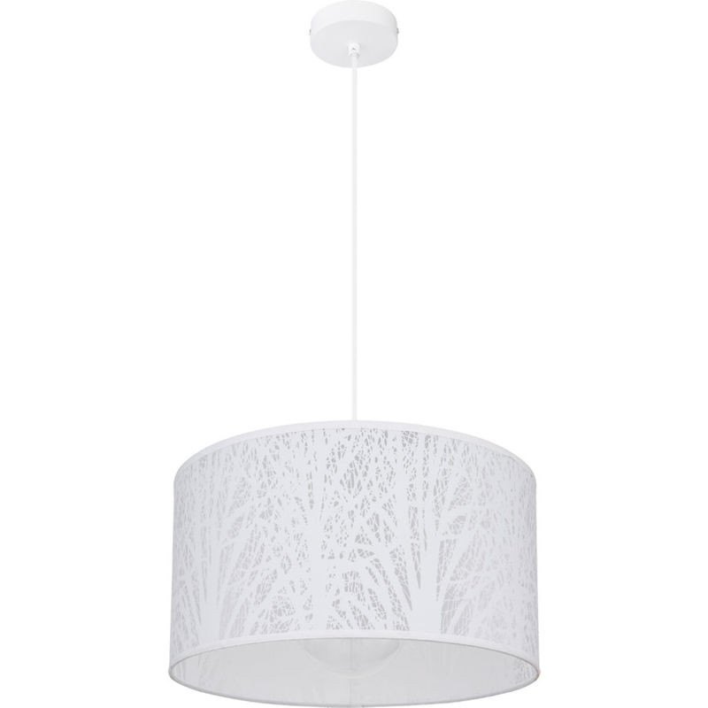 Globo - Design Hänge Leuchte weiß Baum Dekor Wohn Zimmer Beleuchtung Pendel Strahler Decken Lampe 15387H