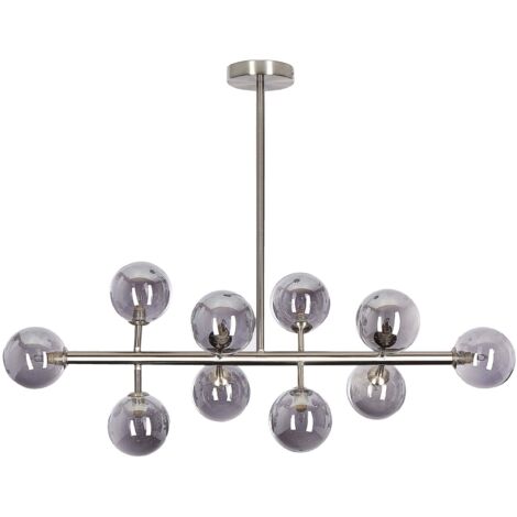 Hängeleuchte RAMIS Metall Silber
