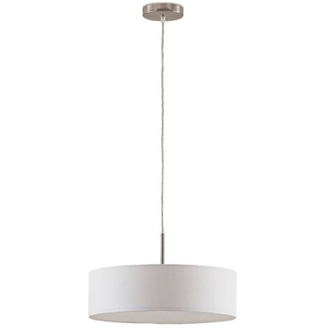 Hängeleuchte Sebatin, 40 cm, weiß