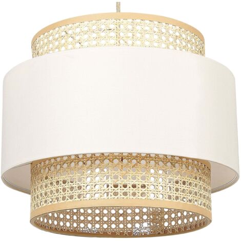 Hängeleuchte YUMURI Rattan Hellbeige