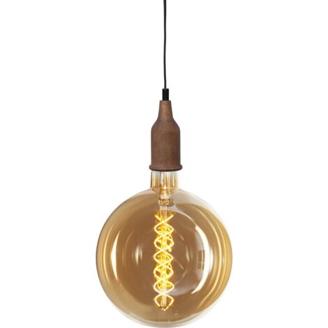 Hängeleuchte"Jojo" Holz, natur, E27 Fassung, A++ (924929491)
