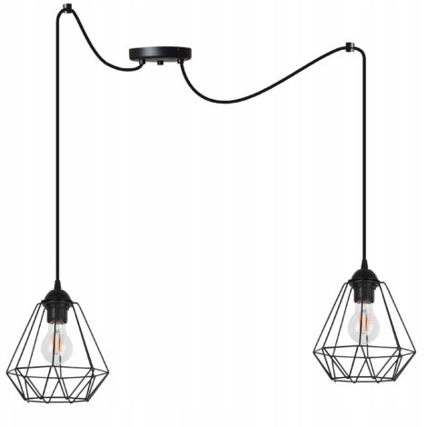 Hängende Deckenleuchte Kronleuchter SPIDER Loft E27 LED