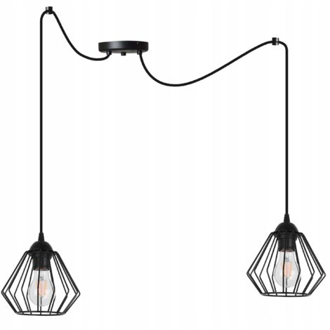 Hängende Deckenleuchte Kronleuchter SPIDER Loft E27 LED