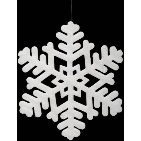 Hängende Polyfoam Flocon Pailletten 35 cm - Feeric lights & christmas