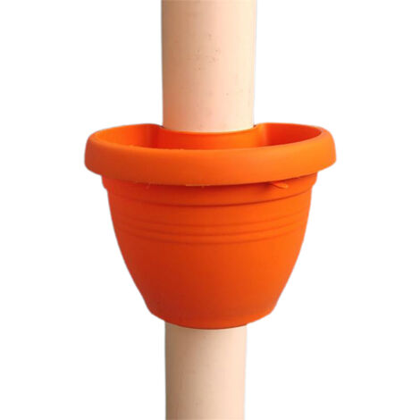 Hängender Blumentopf mit Abflussrohr – Umweltfreundliches Design für Balkone und Zimmergärten (Hochwertiger Kunststoff, dekorativ)