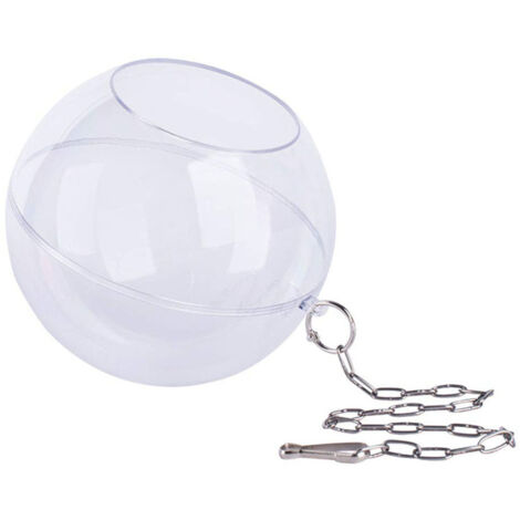 Hängender Futterball für Hühner - Futterspielzeug aus Kunststoff für Vögel und Geflügel