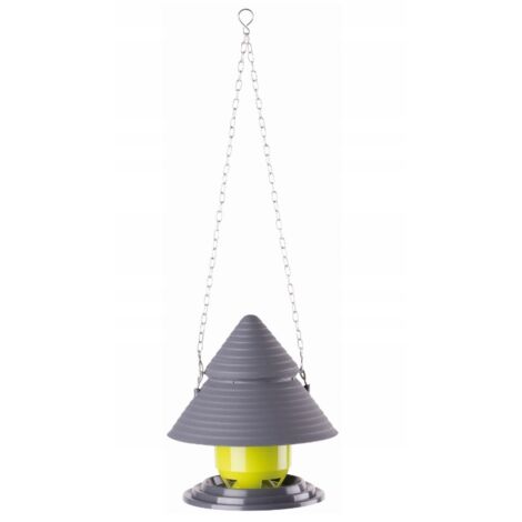 Hängender Vogelfutterspender 19,5 cm  Pistazie + Anthrazit