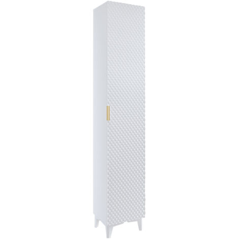 Hängesäule Cléa 1 Tür, Weiß