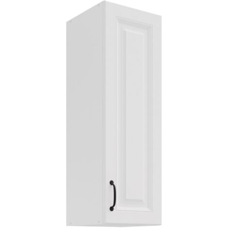 Hängeschrank 30 cm Stilo Weiß Küchenzeile Küchenblock Küche Landhaus Höhe 90 cm
