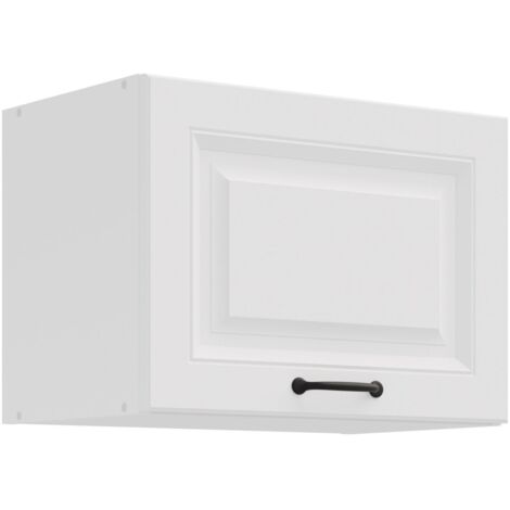 Hängeschrank 50 cm Stilo Weiß Küchenzeile Küchenblock Küche Landhaus Höhe 36 cm