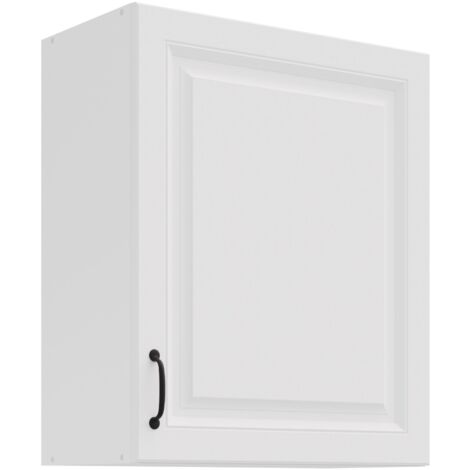 Hängeschrank 60 cm Stilo Weiß Küchenzeile Küchenblock Küche Landhaus Einbauküche