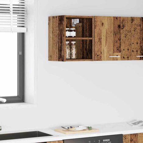 Hängeschrank Altholz 30 x 29,5 x 40 cm Holzwerkstoff vidaXL