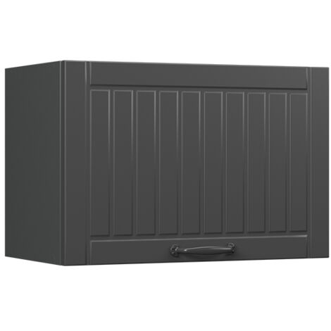 Hängeschrank Fame-Line, Dunkelgrau, 60 cm Flach, Vicco