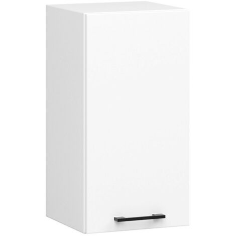Hängeschrank Küchenschrank AKORD OLIWIA modular W40 Weiß 40 cm Tür 2 Ebenen B40 x H58 x T30 cm