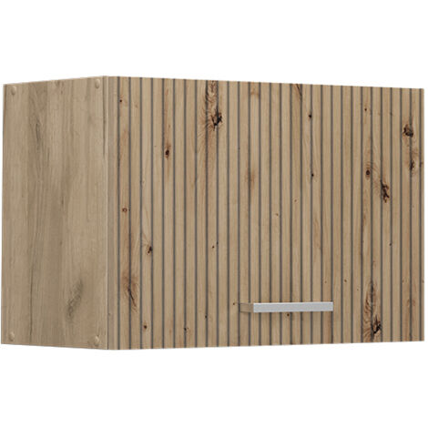 Hängeschrank R-Line, Artisan-Eiche, 60 cm Flach, Vicco