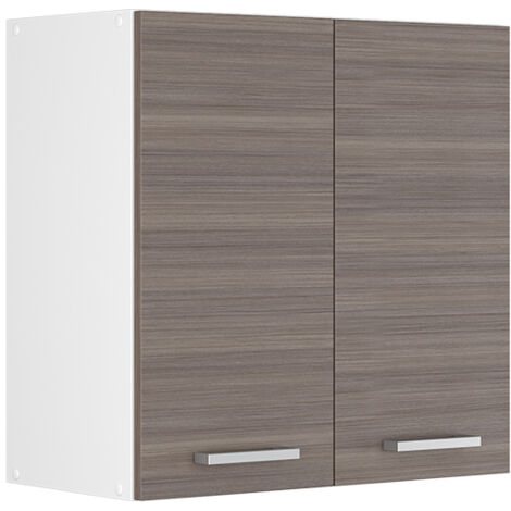 Hängeschrank R-Line, Grau, 60 cm mit Türen, Vicco